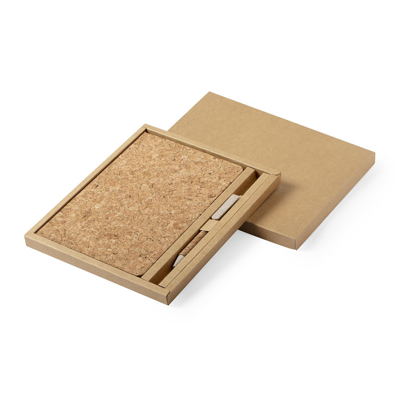 Set de carnets en liège et paille de blé - image 4
