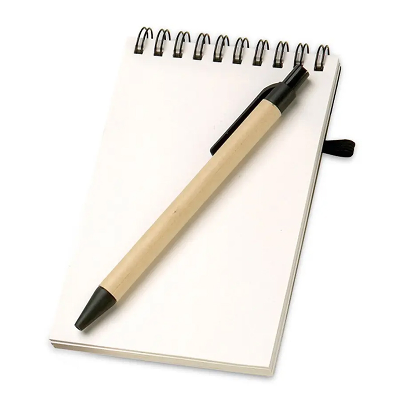 Carnet de notes éco avec stylo - image 2