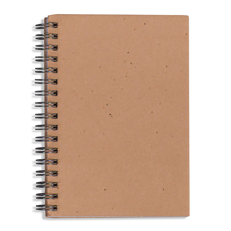 Carnet à spirale en papier à graines - image 5