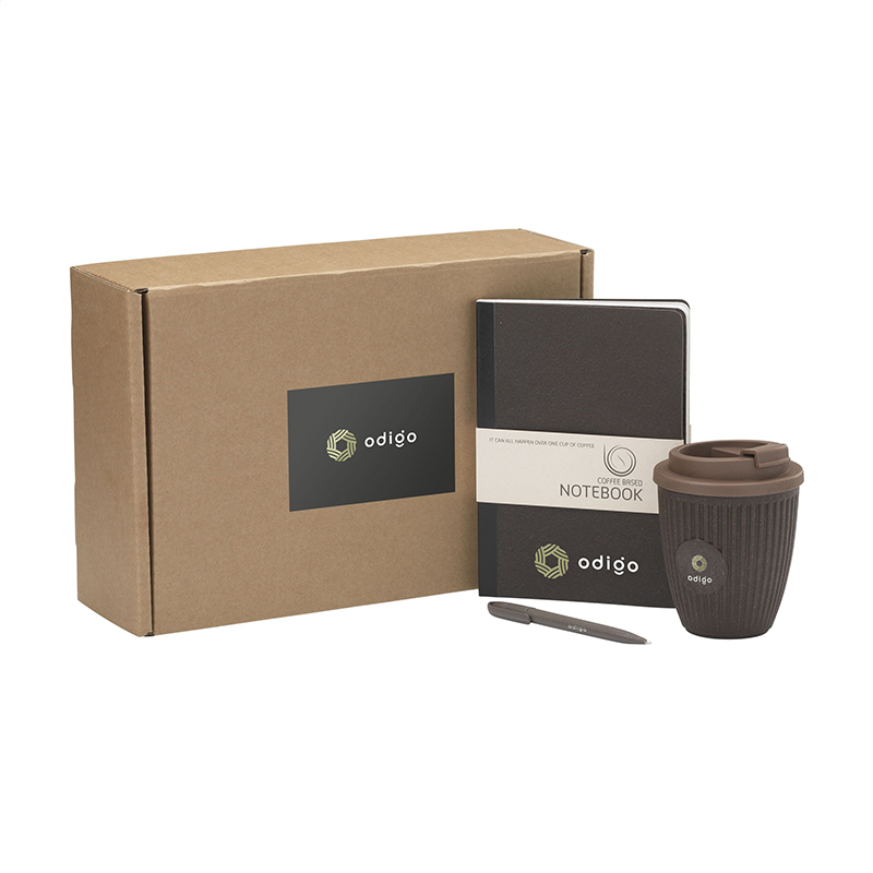 Coffret cadeau à partir de résidu de café
