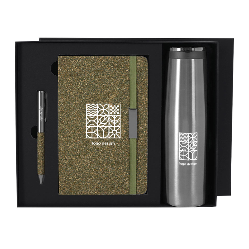 Set de notes avec bouteille thermos