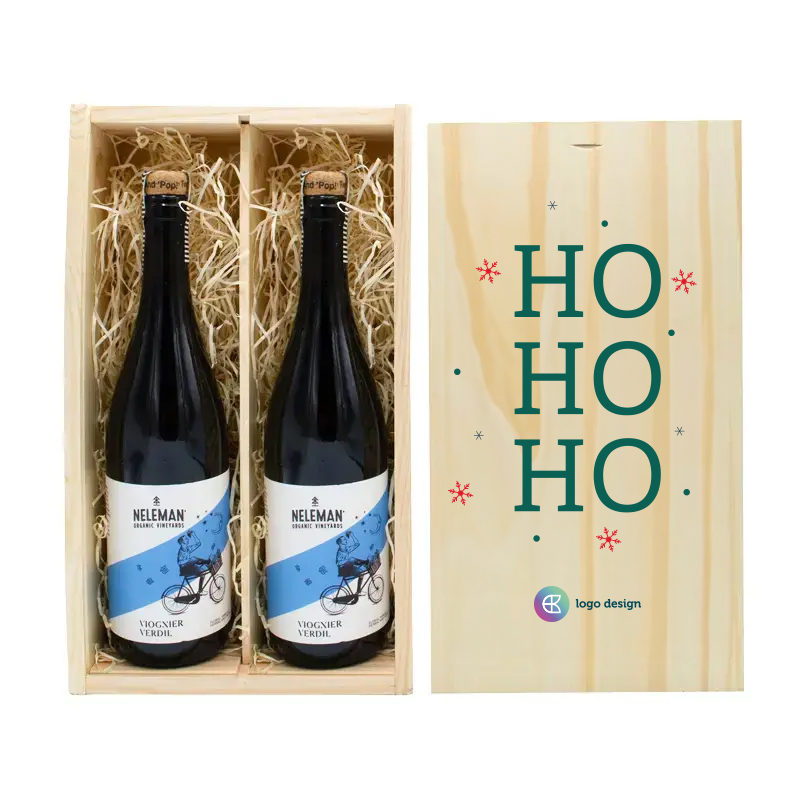 Cadeau de vin double