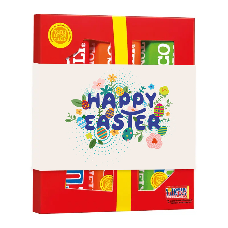 Coffret dégustation de pâques Tony’s – 3 tablettes