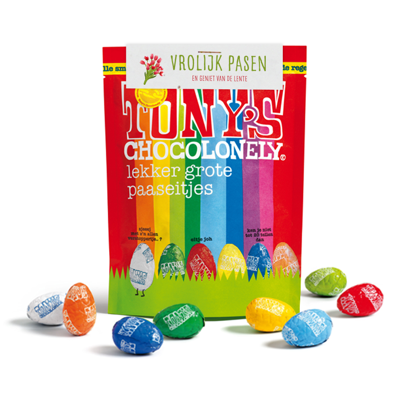 Œufs de Pâques Tony's Chocolonely