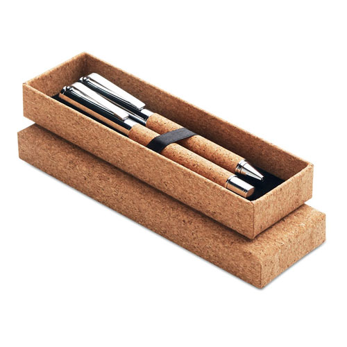 Ensemble de stylos en liège - image 1