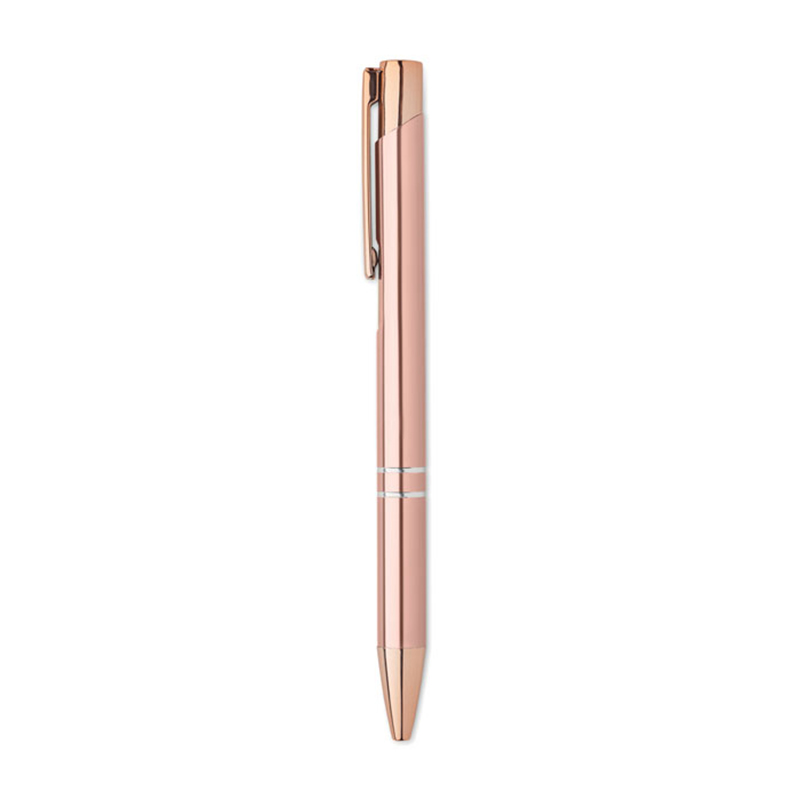 Stylo en aluminium couleur or rose - image 4