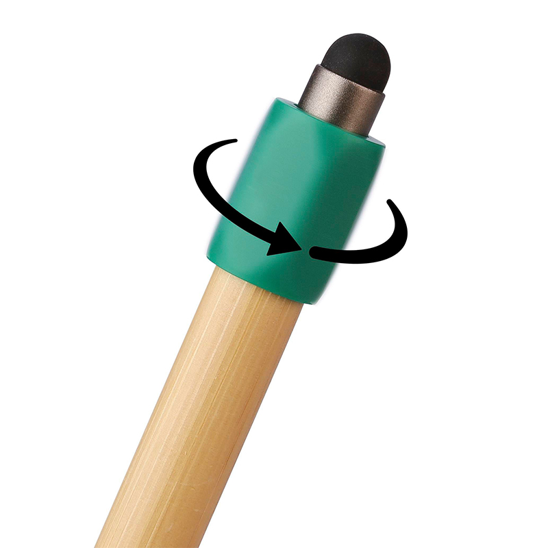 Stylo anti-stress en bambou - image 2