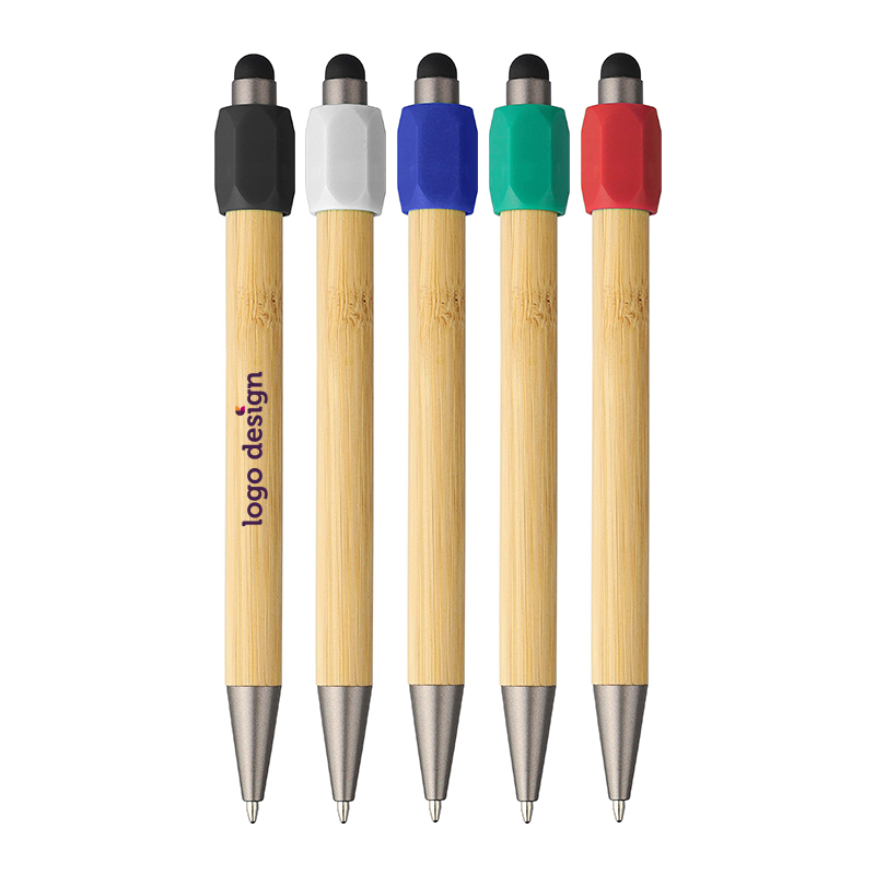 Stylo anti-stress en bambou