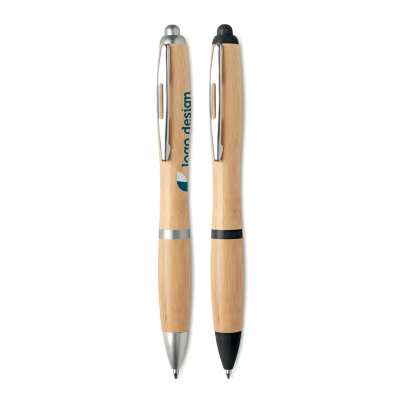 Stylo à bille avec détails colorés