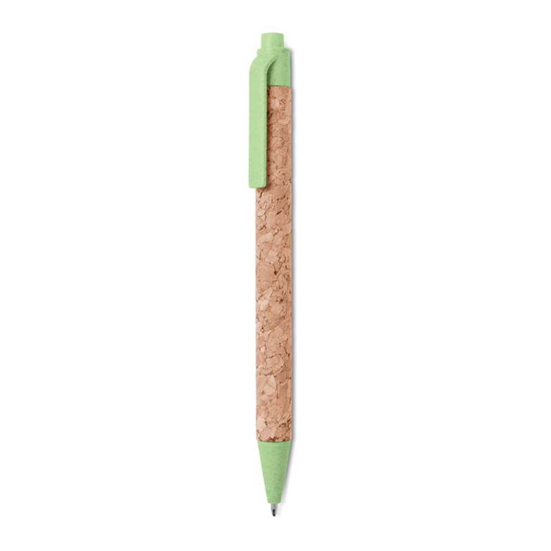 Stylo à bille liège et paille de blé | gravure - image 5
