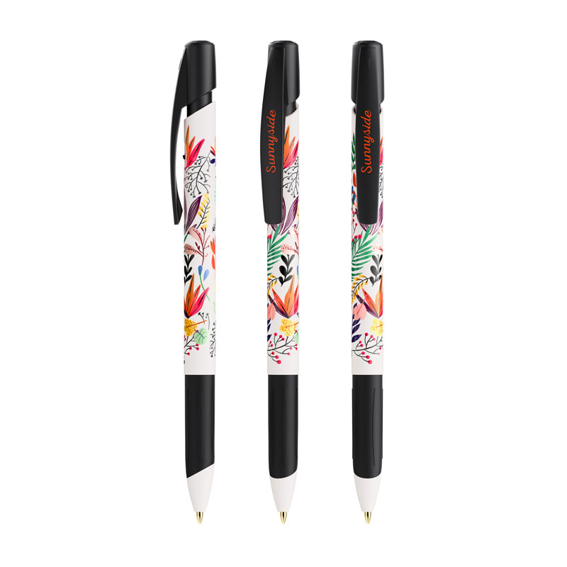 Stylo BIC Media Clic Grip Ecolutions couleur pleine - image 4