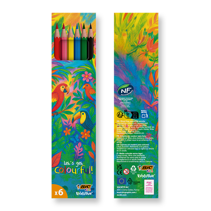 Set de crayons BIC - 6 pièces