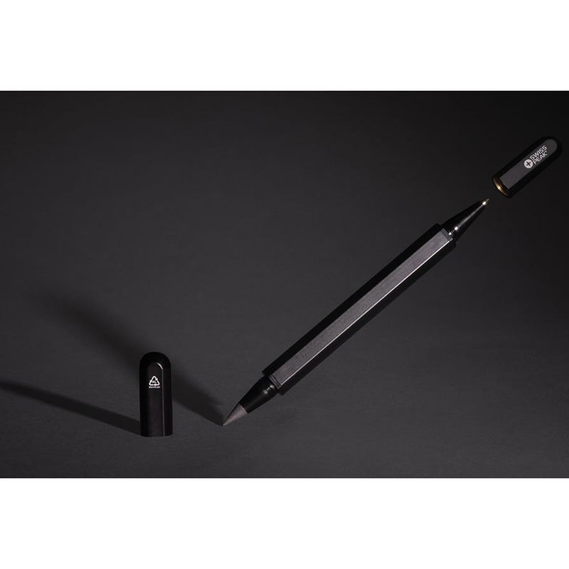 Stylo duo en aluminium recyclé - image 5