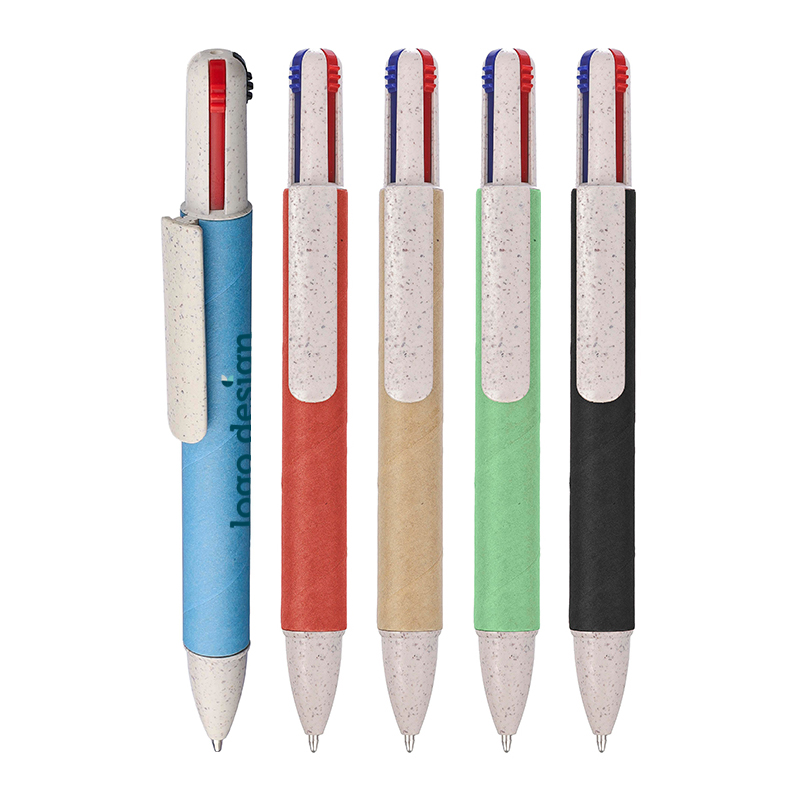 Stylo 4 couleurs écoresponsable