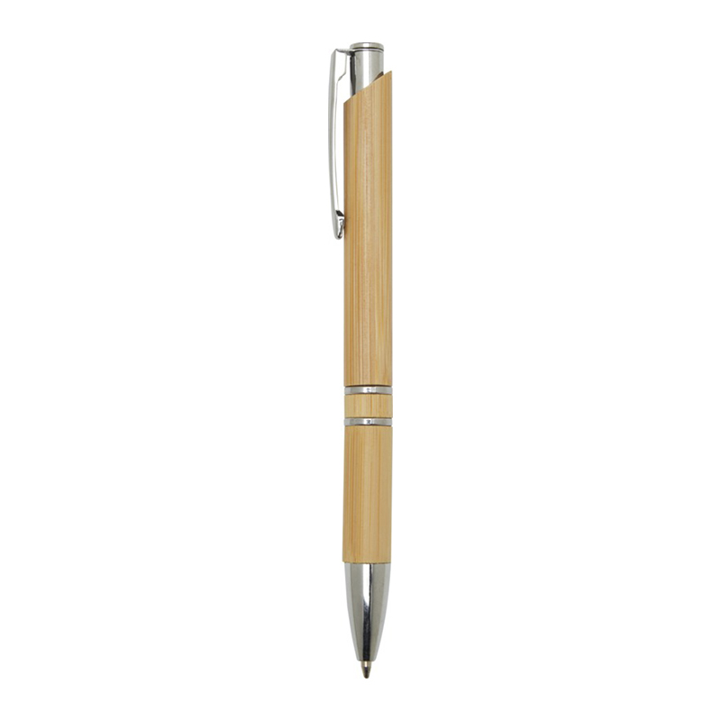 Stylo à bille élégant en bambou - image 4