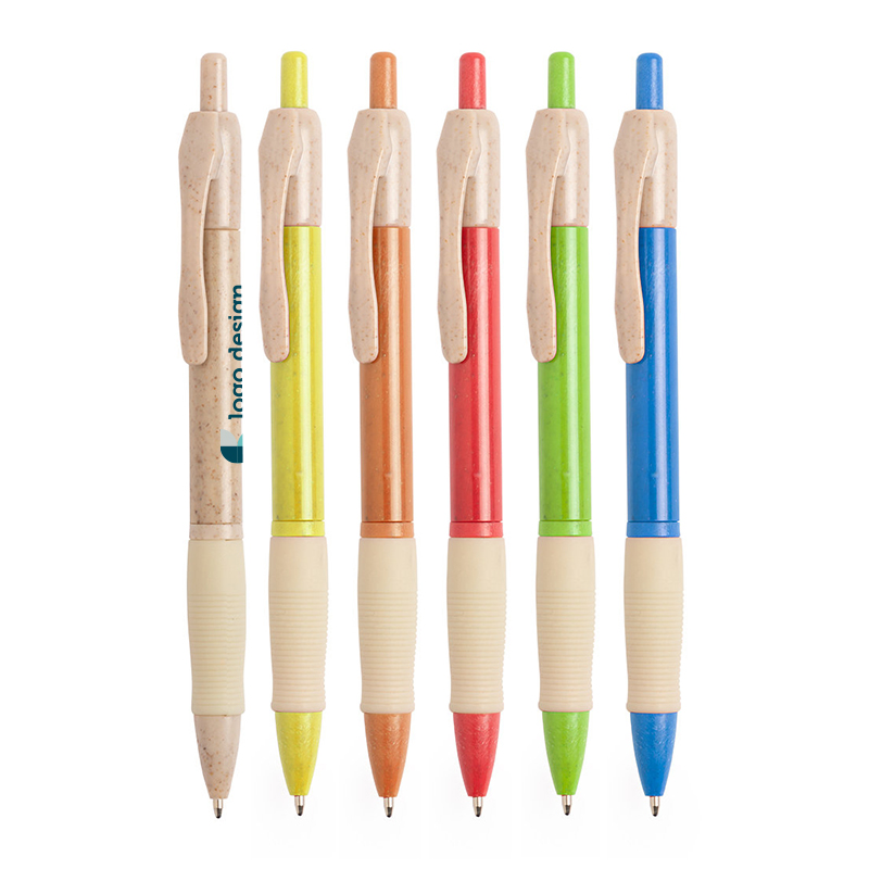 Stylo en paille de blé et ABS