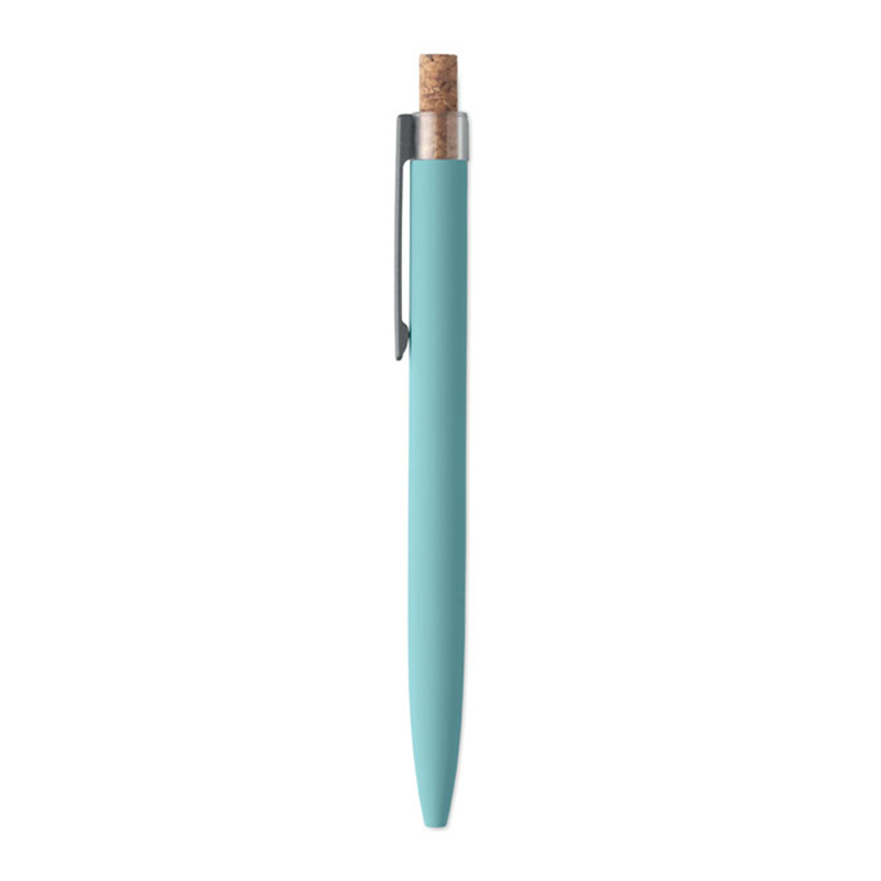 Stylo aluminium recyclé avec liège - image 4
