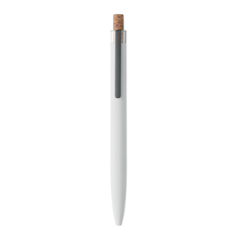 Stylo aluminium recyclé avec liège - image 3
