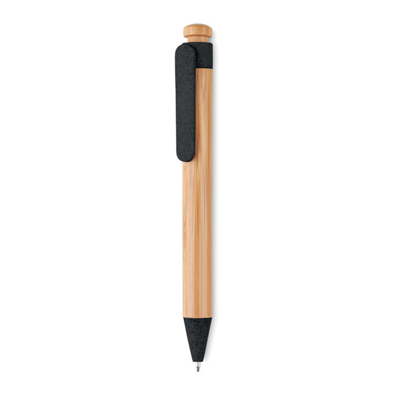 Stylo en paille de blé et bambou - image 6