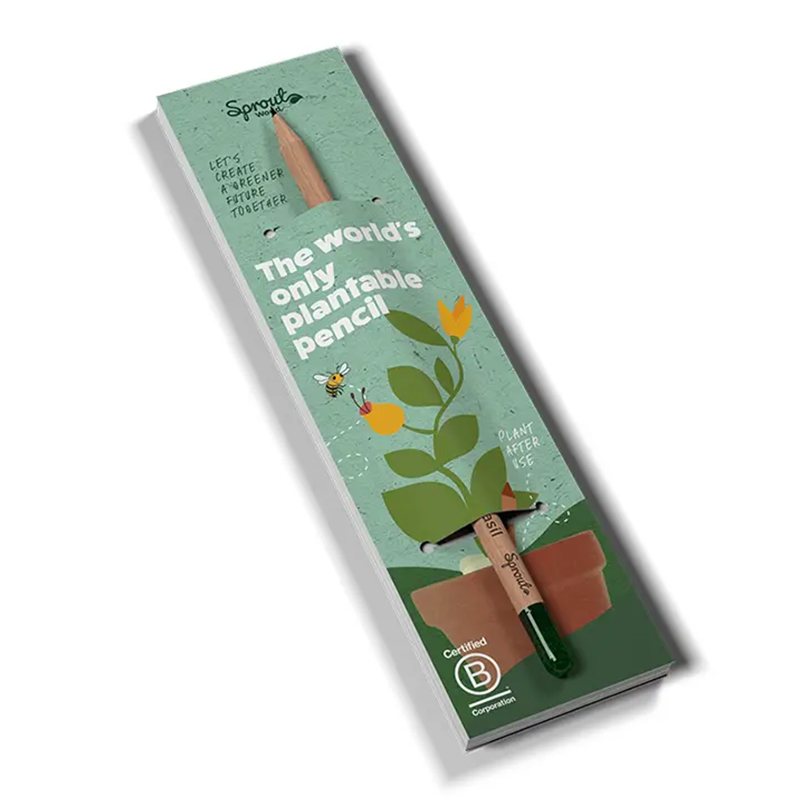 Crayon Sprout avec bloc-notes