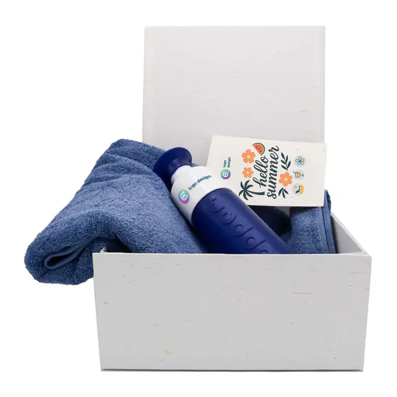 Dopper avec serviette