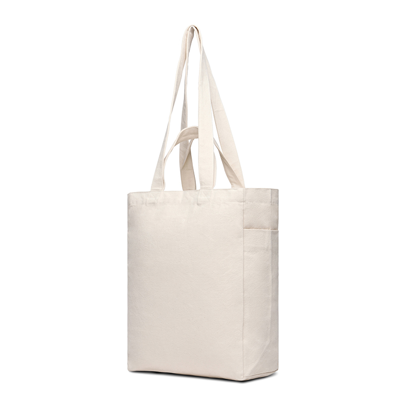 Sac en toile avec fermeture zippée - image 3