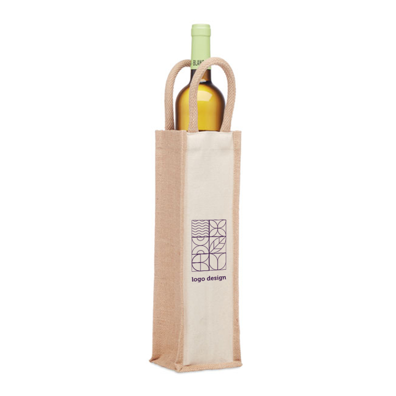 Sac à vin en toile
