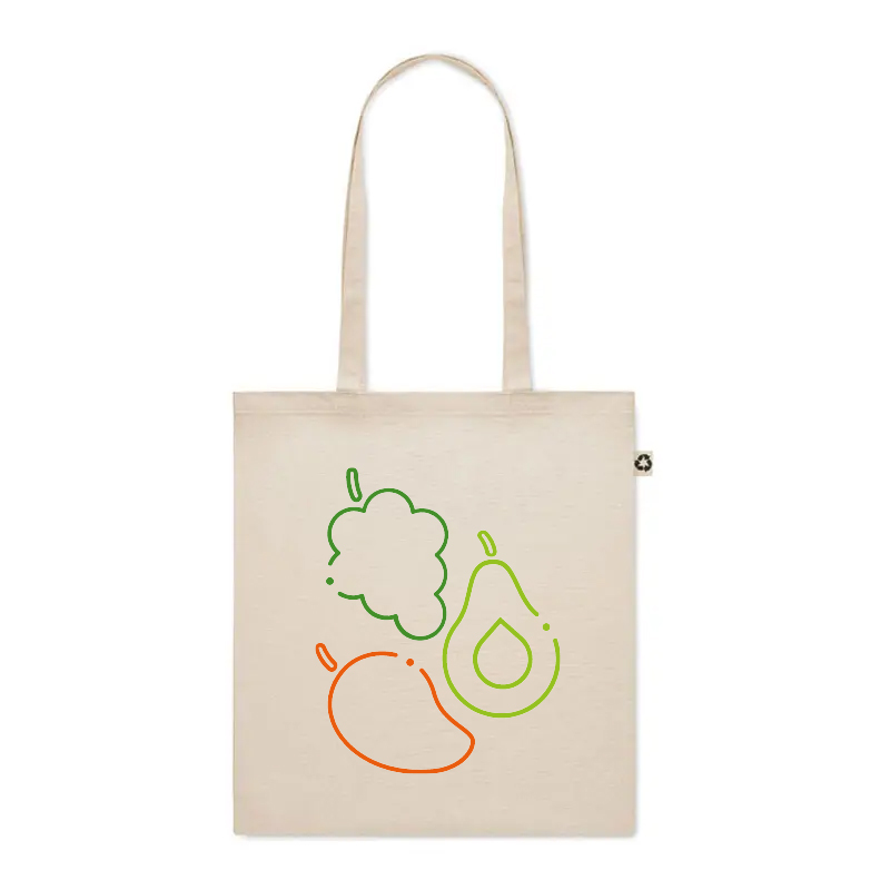 Sac fourre-tout en coton recyclé