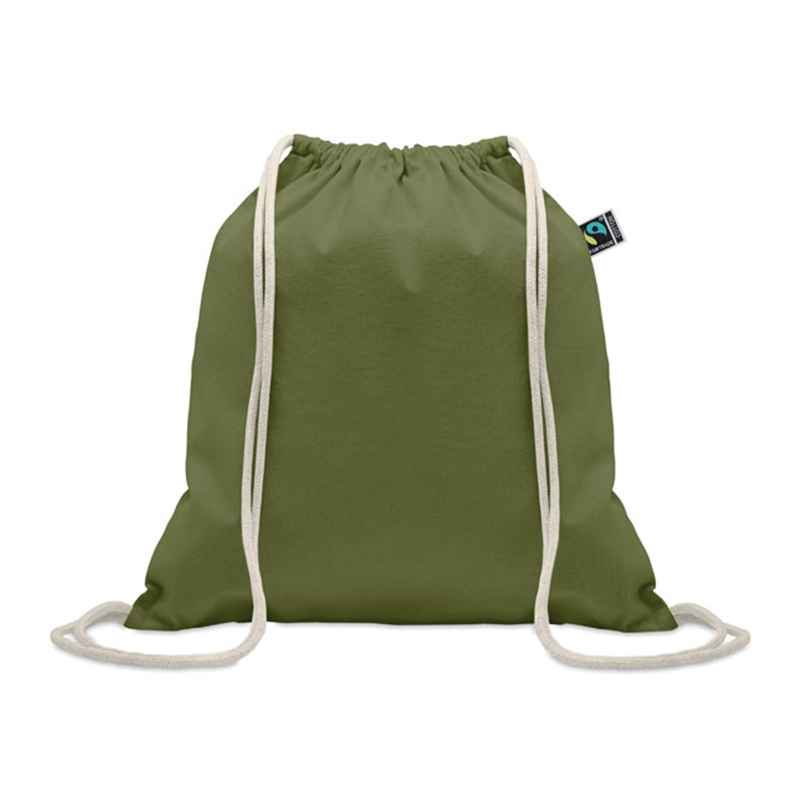 Sac à cordon en coton Fairtrade - image 2