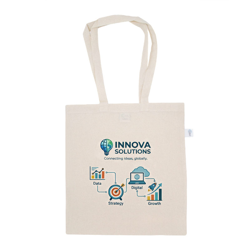 Sac en coton recyclé impression quadri