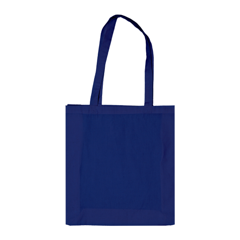 Sac shopper en coton coloré - image 2