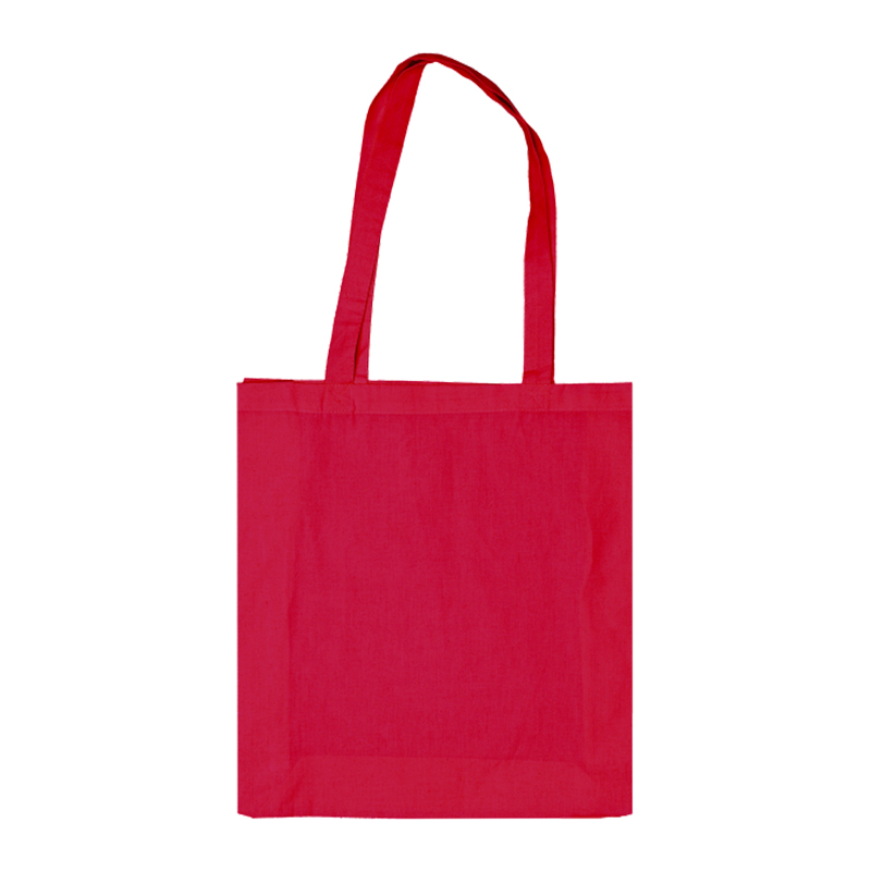 Sac shopper en coton coloré - image 3