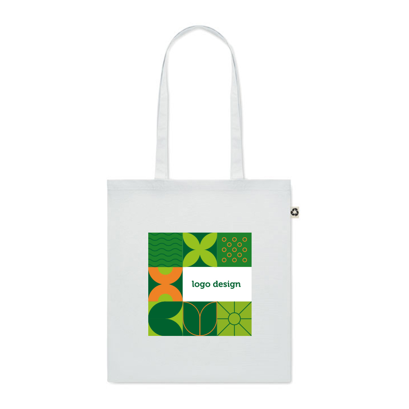 Sac coloré en coton recyclé
