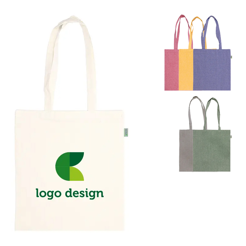 Sac shopping en coton recyclé