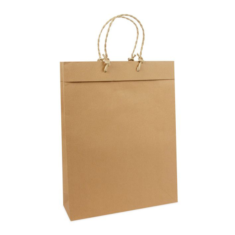 Sac en papier recyclé taille L - image 3