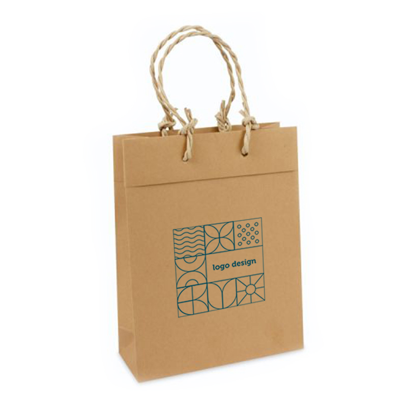 Sac en papier recyclé taille S