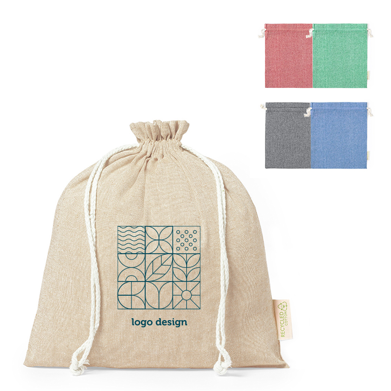 Sac à cordon en matériaux recyclés