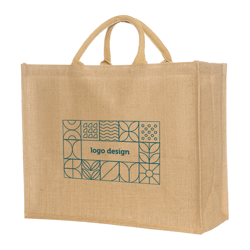 Sac shopping en jute large