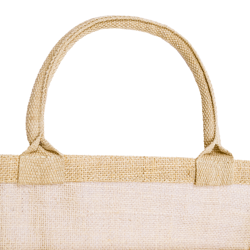 Petit sac shopping en jute - image 3