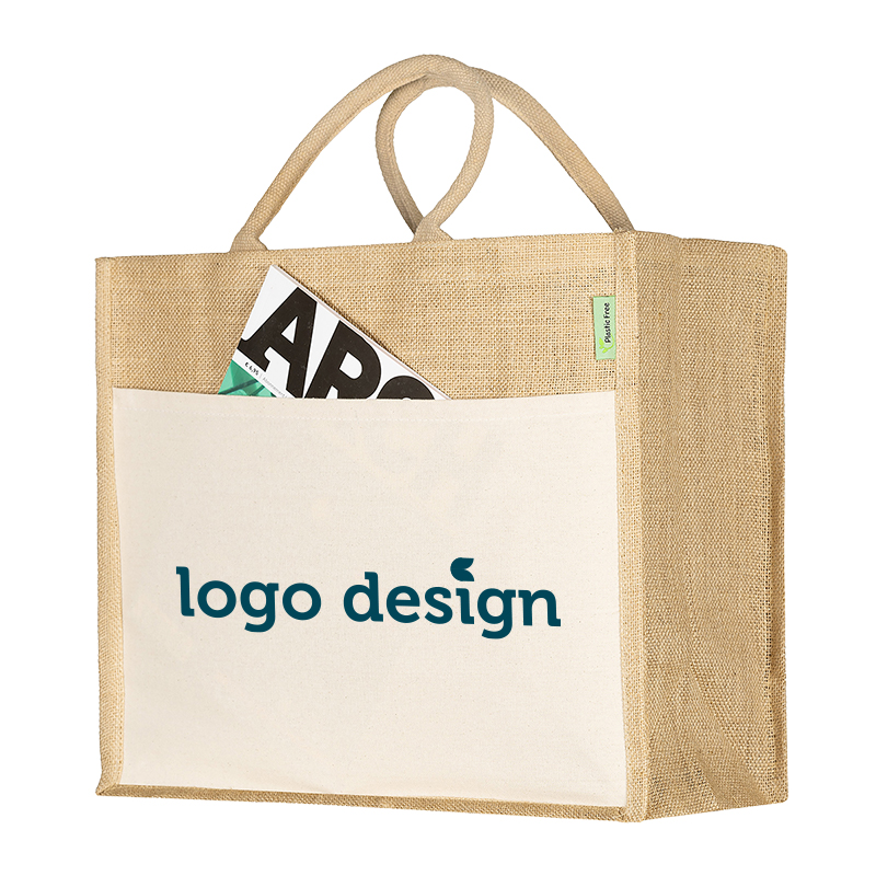 Sac shopping en jute sans plastique