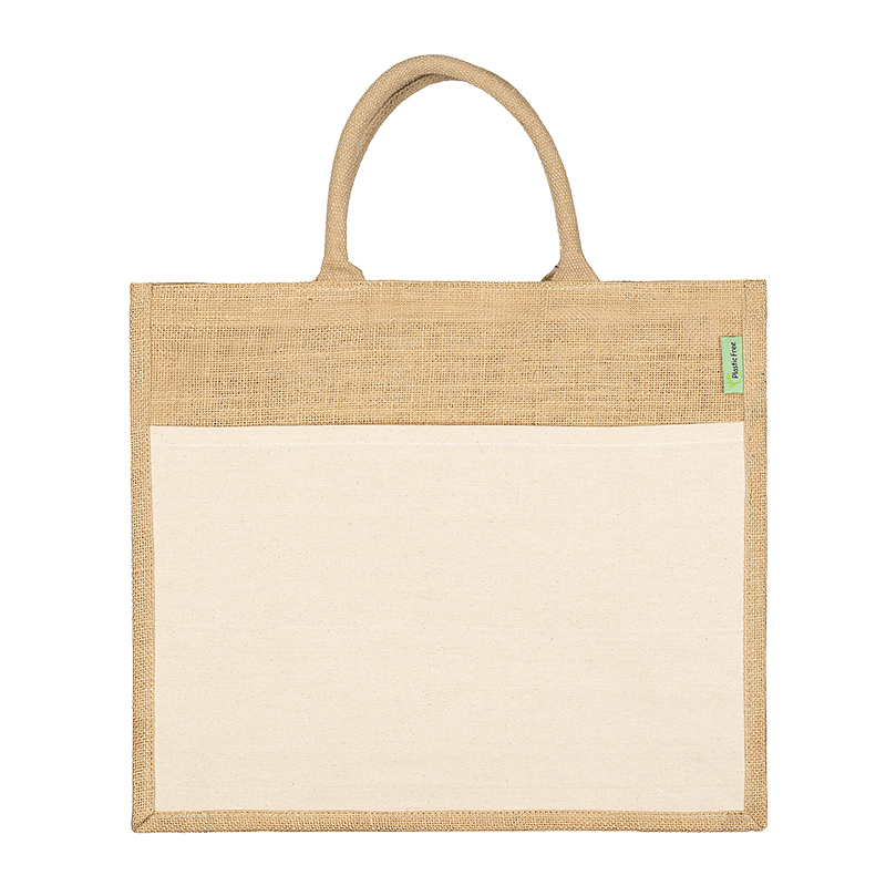 Sac shopping en jute sans plastique - image 2