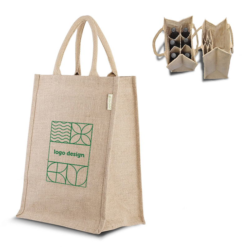 Sac en jute combiné