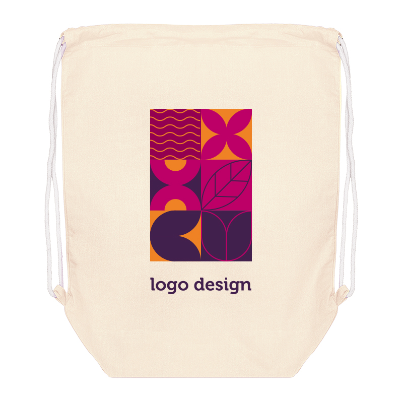 Sac à dos en coton | 155 gr./m²