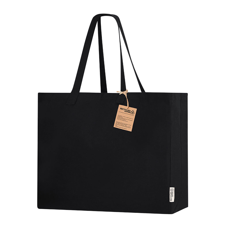 Sac en coton noir - image 3
