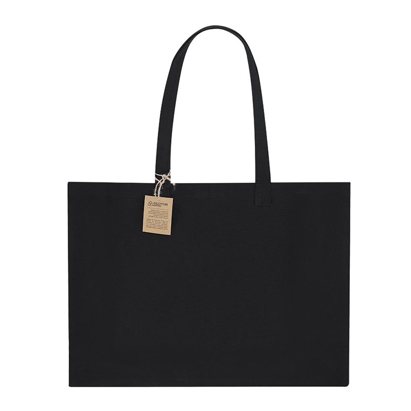 Sac en coton noir - image 2