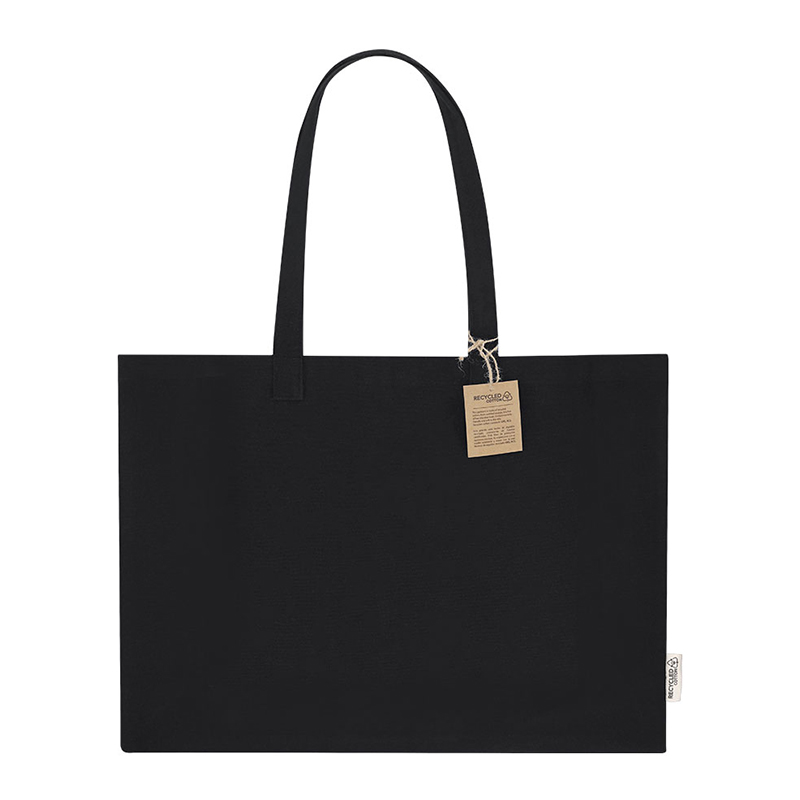 Sac en coton noir - image 4