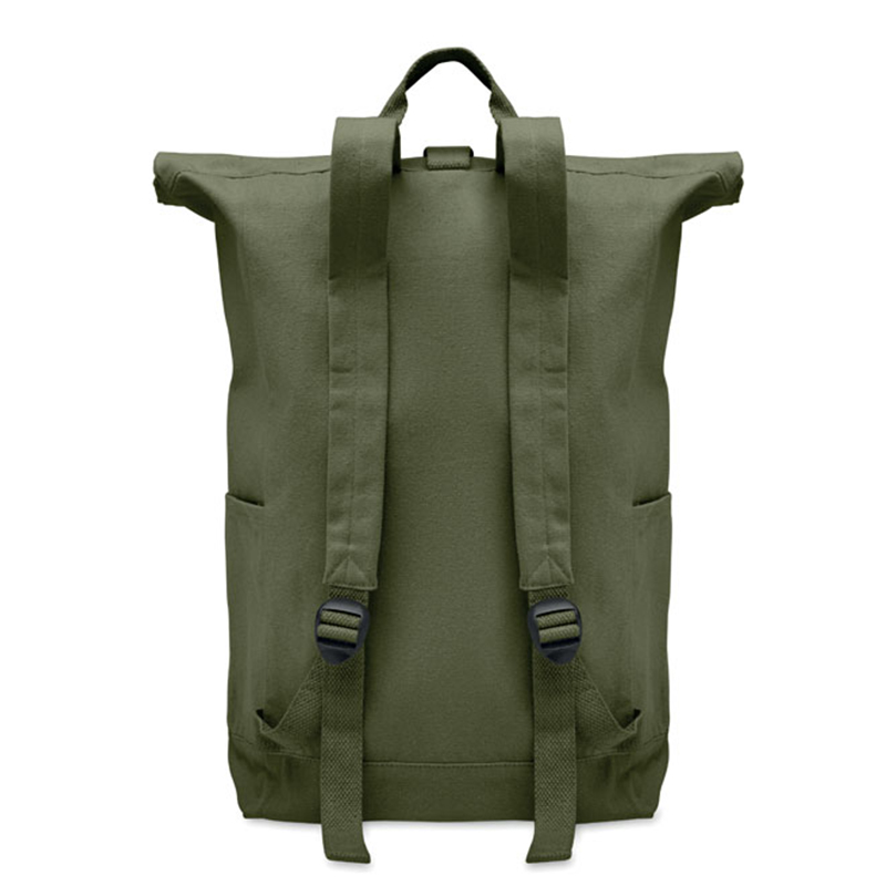 Sac à dos rolltop coton recyclé - image 3