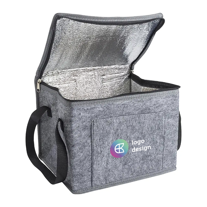 Sac isotherme en feutre RPET