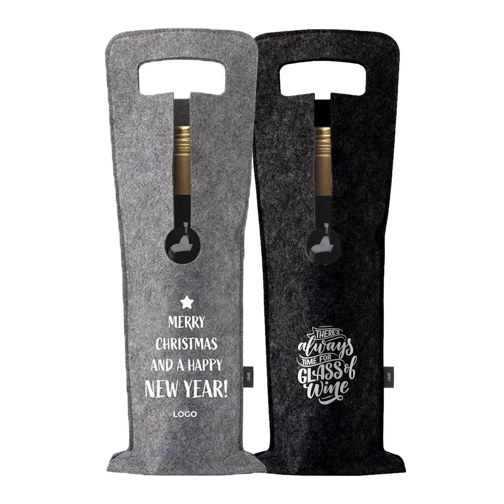 Sac à vin RPET | Noël