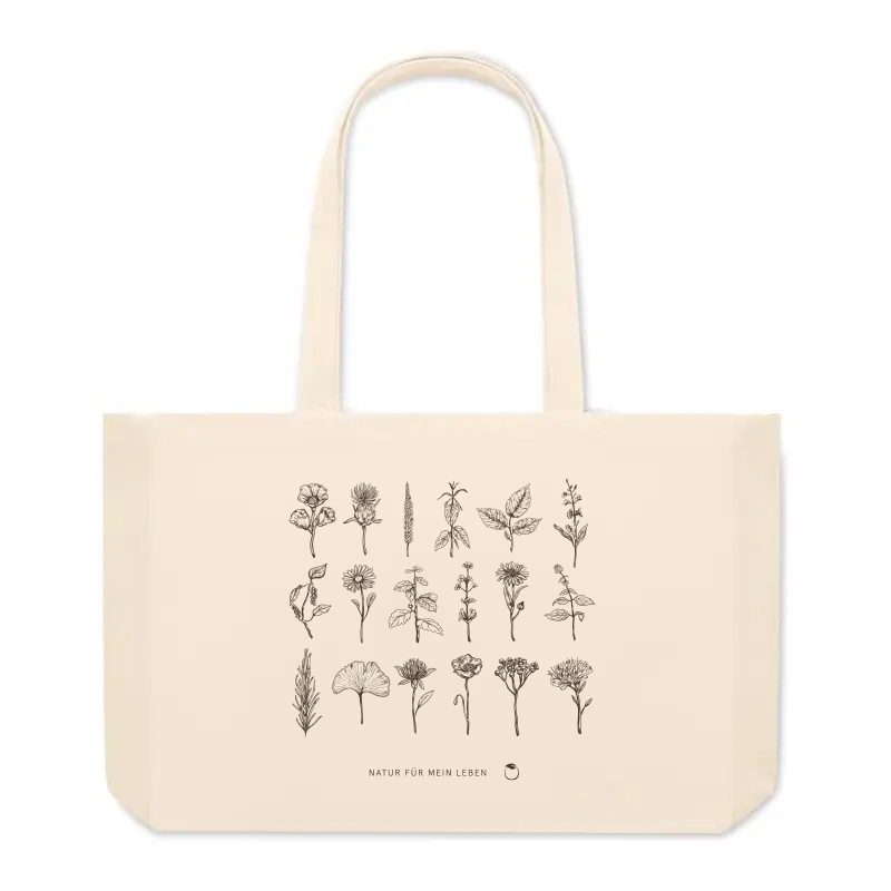Sac de plage en canvas recyclé